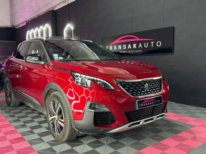 Peugeot 3008 GT Line 180 ch 2.0 EAT8 TOIT OUVRANT Ang Rouge de 2019