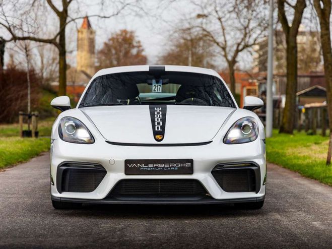 Porsche 718 Cayman GT4 Clubsport Blanc de 