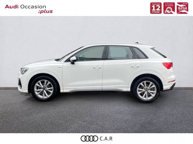 Audi Q3 35 TFSI 150 ch S tronic 7 S line Blanc de 2022