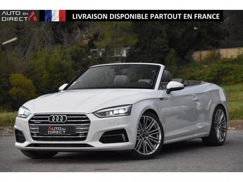  Voir détails -Audi A5 Cabriolet Quattro 2.0 TFSI - 252 - BV S- à Mougins (06)