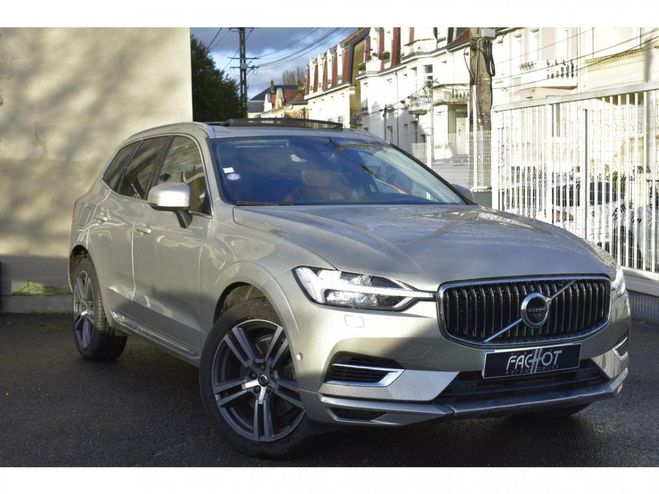 Volvo XC60 T8- 303+87 - Inscription Luxe II Twin En BEIGE CLAIR de 2019