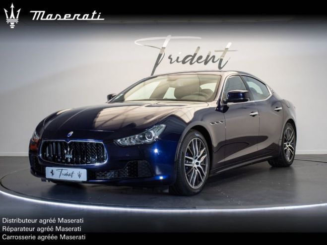 Maserati Ghibli 3.0 V6 275 D A Bleu de 2015