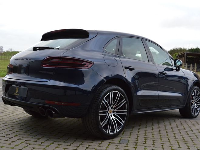 Porsche Macan Turbo 3.6 V6 440 Exclusive Performance E bleu de 2017
