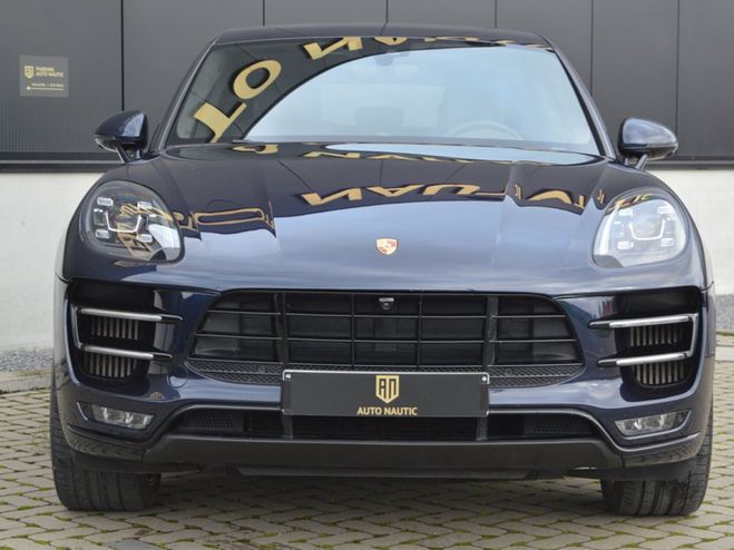 Porsche Macan Turbo 3.6 V6 440 Exclusive Performance E bleu de 2017