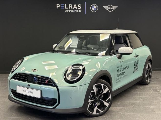 Mini Cooper 3 Portes S 204ch Classic DKG7 Ocean Wave Green de 2024