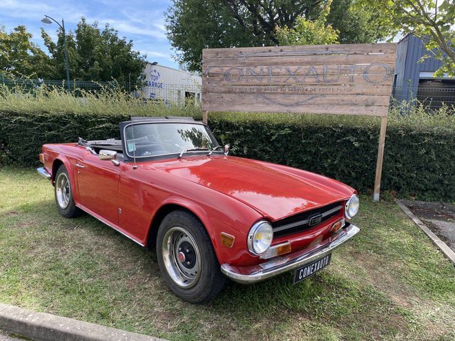 Triumph TR6 PI 1971 Rouge de 1971