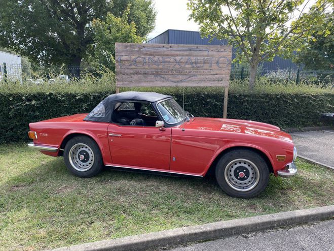 Triumph TR6 PI 1971 Rouge de 1971