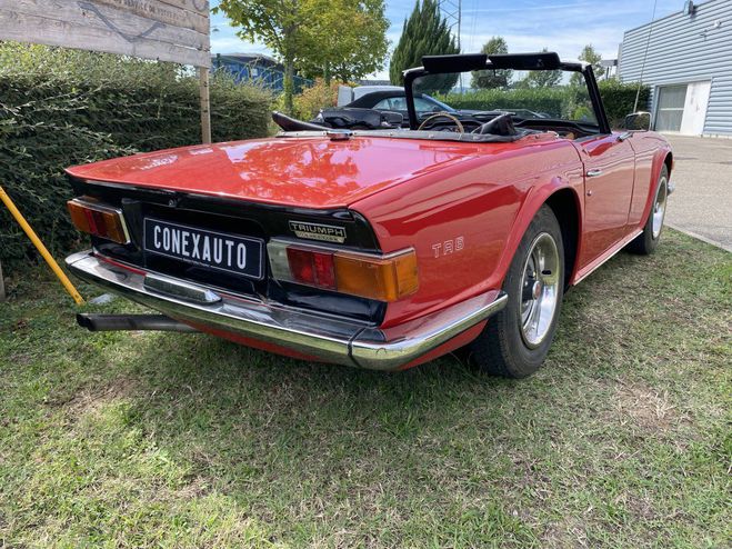 Triumph TR6 PI 1971 Rouge de 1971