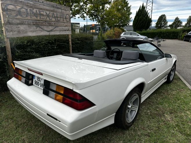 Chevrolet Camaro cabriolet 5.0L RS 1989 Blanc Banquise de 1989
