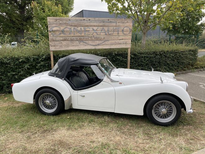 Triumph TR3 A 1959 Blanc de 1959