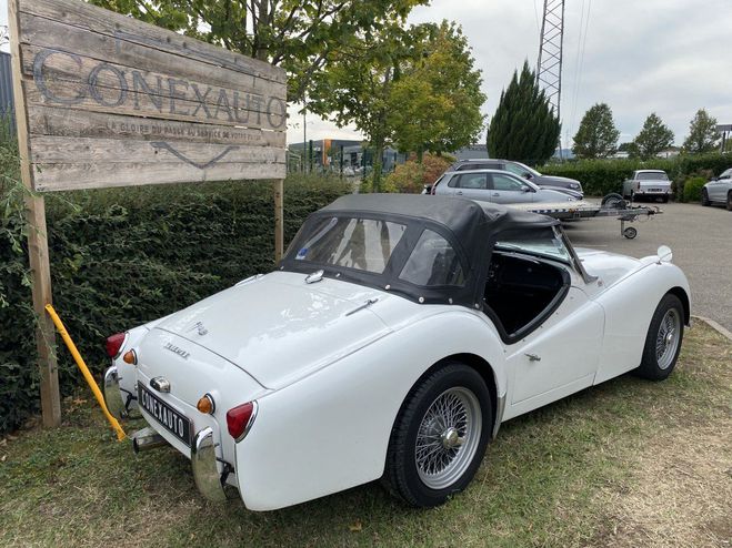 Triumph TR3 A 1959 Blanc de 1959