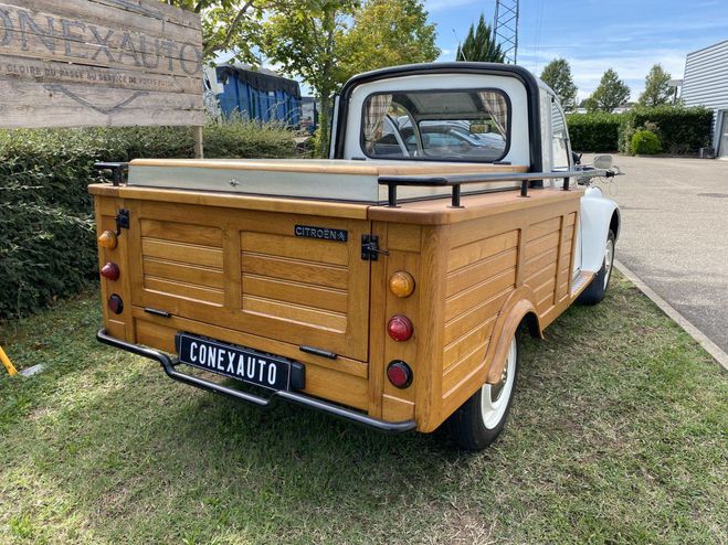 Citroen 2 CH Pick up 1975 Blanc Banquise de 1975