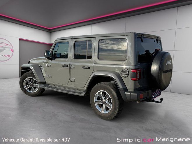 Jeep Wrangler Unlimited 2.2 l MultiJet AdBlue 200 ch 4 Gris de 2018