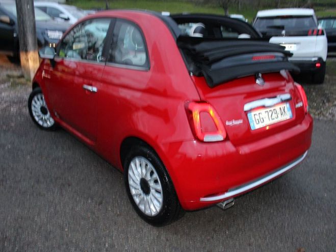 Fiat 500 CABRIOLET DOLCEVITA HYBRIDE GPS CONNECT  Rouge Capri de 2022