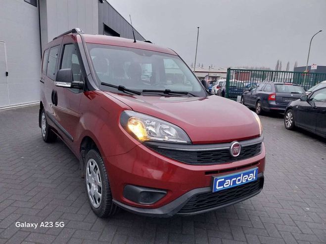 Fiat Doblo 1.4 T-Jet -AIRCO-GPS-BLUETOOTH-GARANTIE. Rouge Mtallis de 