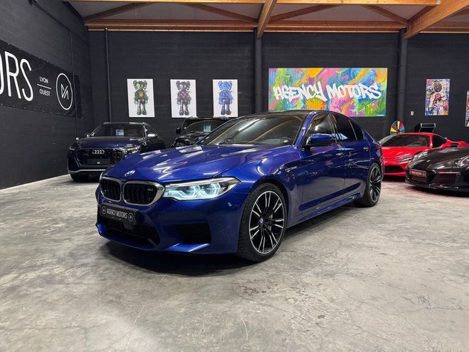 BMW M5 F90 4.4 V8 600 ch BVA8 *Immat France* Bleu Mtallis de 2018