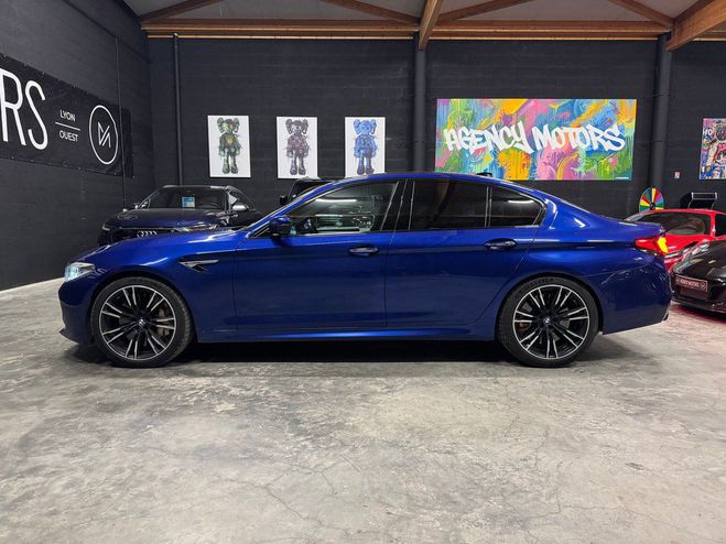 BMW M5 F90 4.4 V8 600 ch BVA8 *Immat France* Bleu Mtallis de 2018