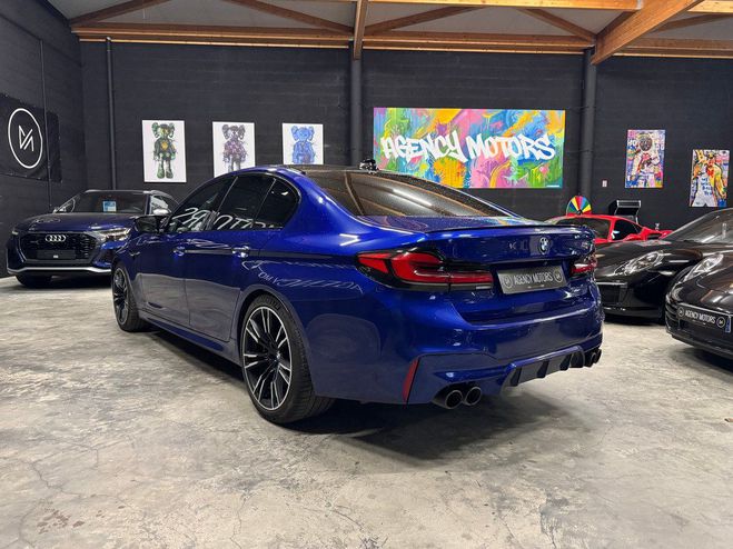 BMW M5 F90 4.4 V8 600 ch BVA8 *Immat France* Bleu Mtallis de 2018