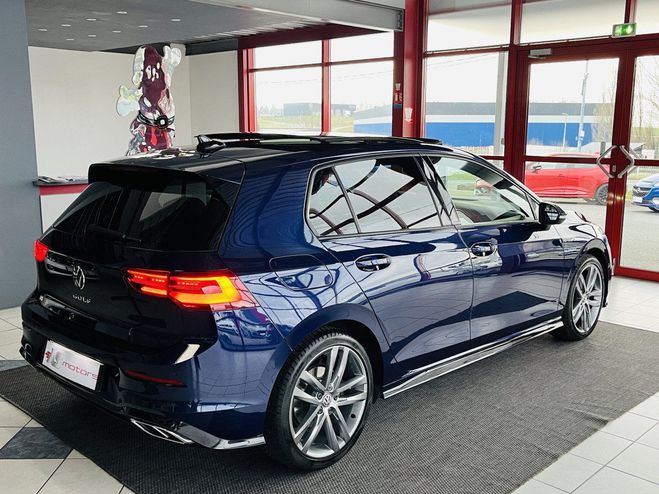 Volkswagen Golf 8 2,0 TDI 150 FULL R-LINE TOIT PANORAMIQ BLEU de 2020