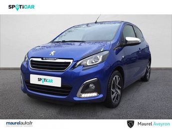  Voir détails -Peugeot 108 108 VTi 72ch S&S BVM5 Collection TOP! 5p à Millau (12)