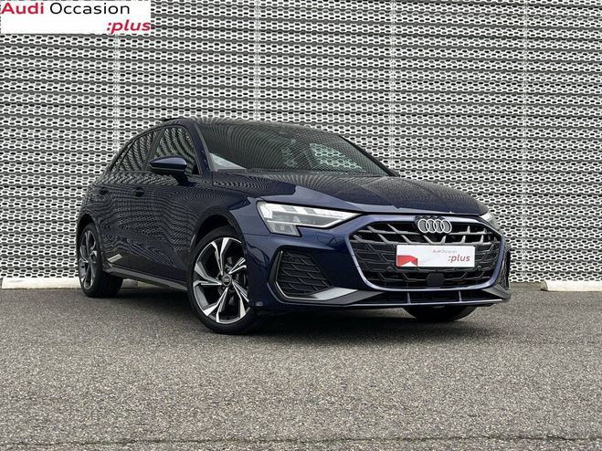 Audi A3 Sportback 35 TFSI Mild Hybrid 150 S tron Bleu de 2024