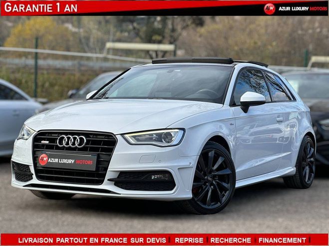 Audi A3 III 1.4 TFSI 125ch S Line Stronic Maxton BLANC de 2014