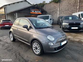  Voir détails -Fiat 500 1.2 69 CH Lounge Crit'air 1 Anne 2015 à Gleiz (69)