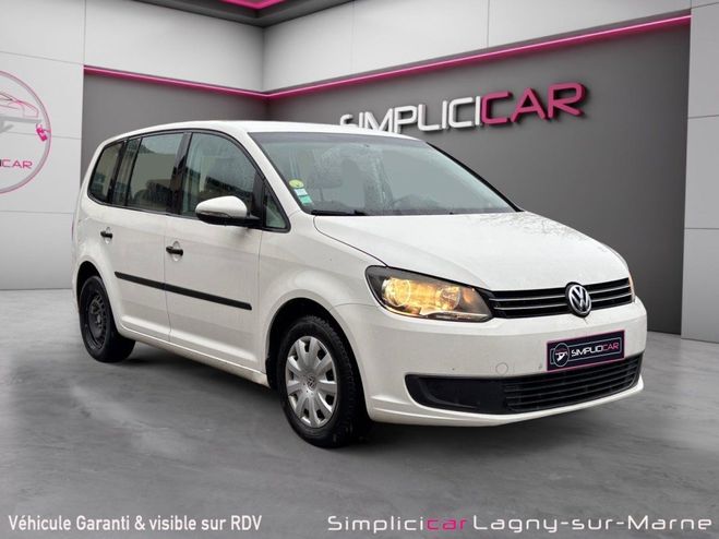 Volkswagen Touran 1.6 TDI 90 Trendline Blanc de 2010