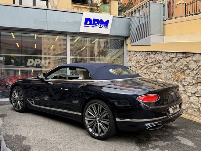 Bentley Continental GTC Speed Bleu Marine de 