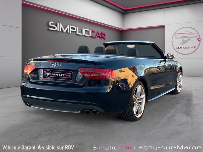 Audi S5 CABRIOLET 3.0 V6 333 ch Quattro S Tronic Bleu de 2010