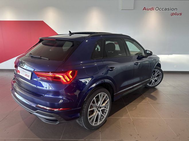 Audi Q3 35 TFSI 150 ch S tronic 7 S line BLEU NAVARRE METALLISE de 2023