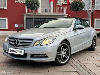  Voir détails -Mercedes Classe E benz 220 cdi cabriolet sportline bva à Wittelsheim (68)