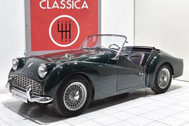 Triumph TR3 A A British Racing Green de 1960