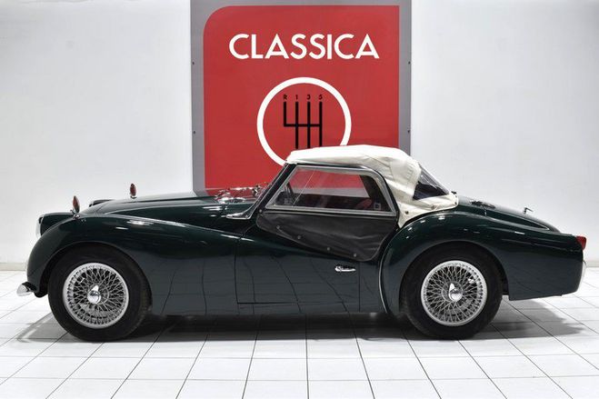 Triumph TR3 A A British Racing Green de 1960