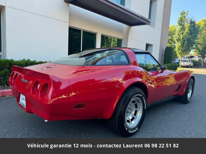 Chevrolet Corvette C3 350 v8 1982 tout compris Rouge de 1982