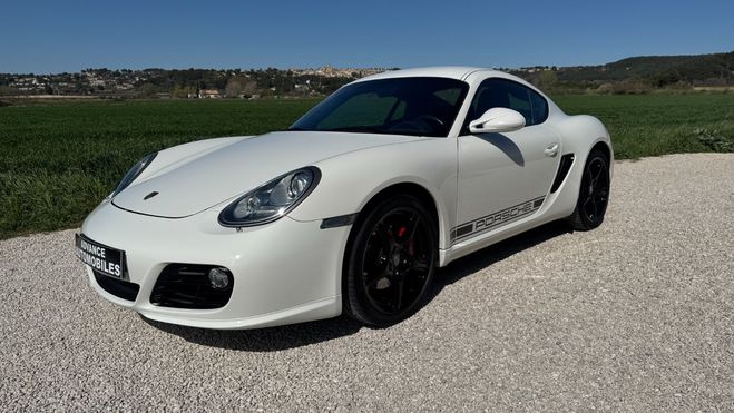 Porsche Cayman S 3.4 320 BVM6 Blanc Carrara de 2010
