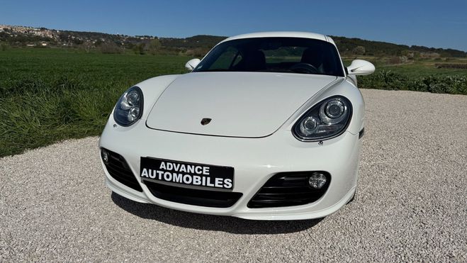 Porsche Cayman S 3.4 320 BVM6 Blanc Carrara de 2010