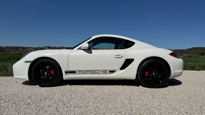 Porsche Cayman S 3.4 320 BVM6 Blanc Carrara de 2010