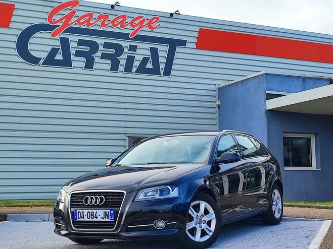 Audi A3 Sportback  1.4 TSI  125 CV  S TRONIC Noir de 2012