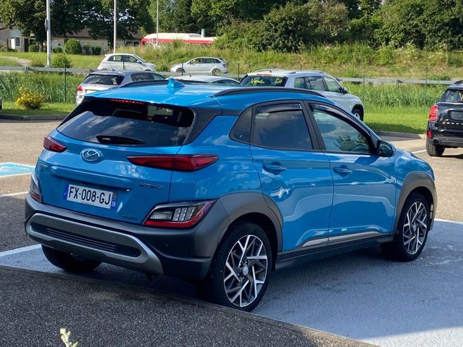 Hyundai Kona 1.6 GDI 141 CV HYBRID DCT-6 Bleu de 2021