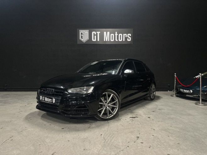 Audi S3 SPORTBACK 2.0 TFSI 300CH QUATTRO S TRONI Noir de 2015