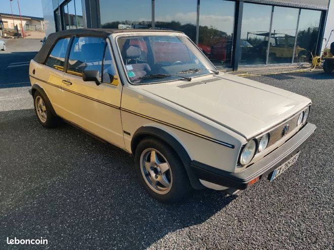 Volkswagen Golf cabriolet gls  de 1986