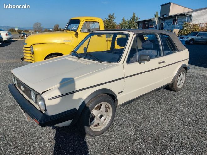 Volkswagen Golf cabriolet gls  de 1986