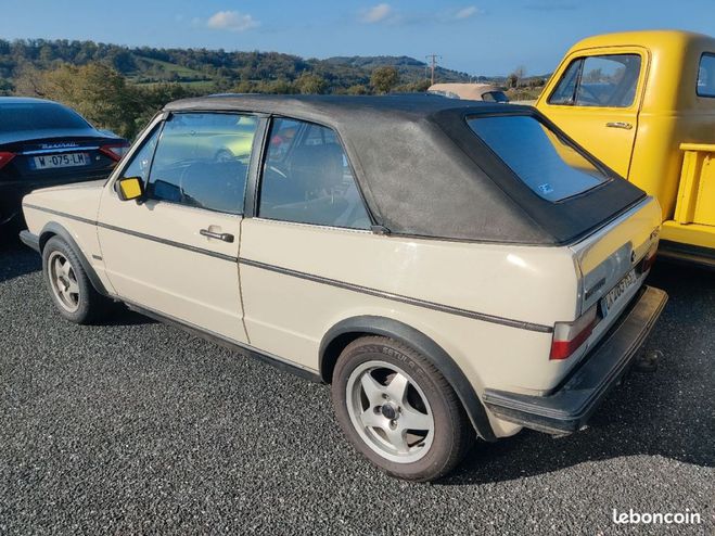 Volkswagen Golf cabriolet gls  de 1986