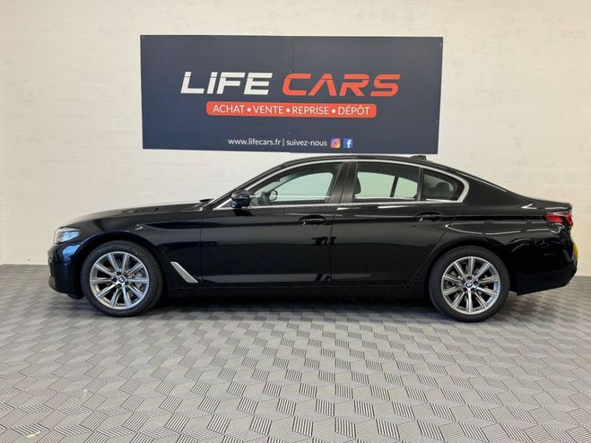 BMW Serie 5 (G30) LCI 530eA 252ch Lounge 2022 Frana NOIR de 2021