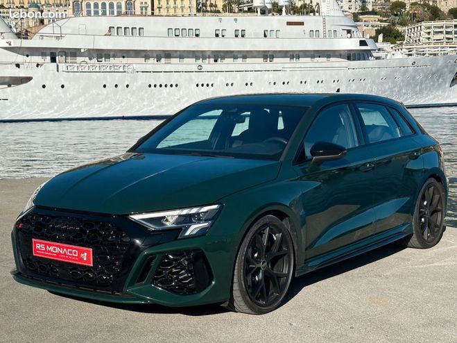 Audi RS3 III SPORTBACK 2.5 TFSI 400 QUATTRO TVA R Vert de 2023