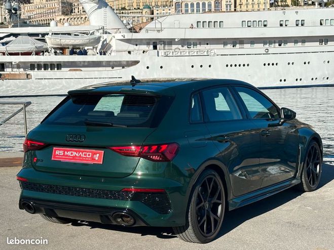 Audi RS3 III SPORTBACK 2.5 TFSI 400 QUATTRO TVA R Vert de 2023