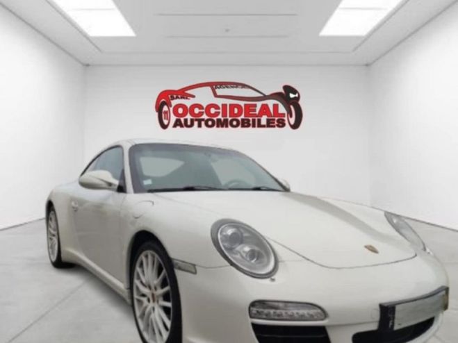 Porsche 911 CARRERA 4S 3.8L 385CV PDK CHRONO SPORT Blanche de 2009