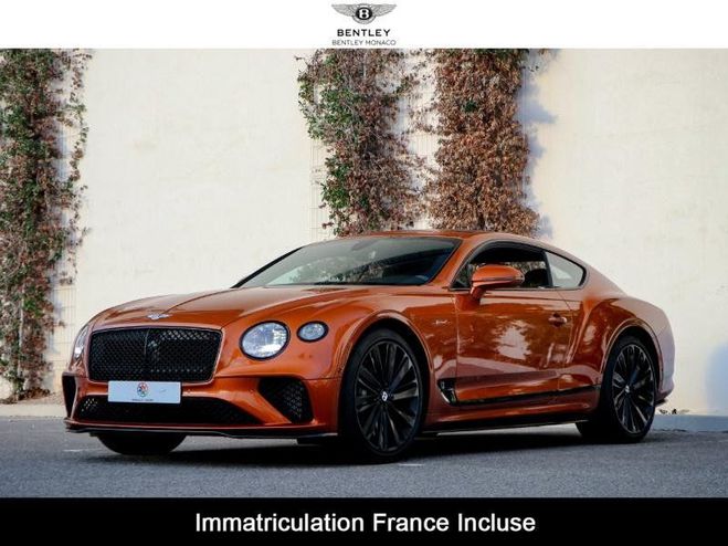 Bentley Continental GT Speed W12 6.0 659ch Orange Flame de 2022