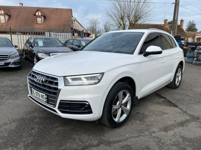 Audi Q5 40 TDI 190ch Design Luxe quattro S troni Blanc de 2019
